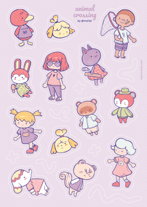 cartela • animal crossing