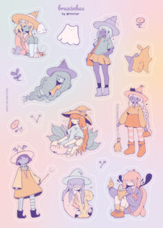 cartela • bruxinhas