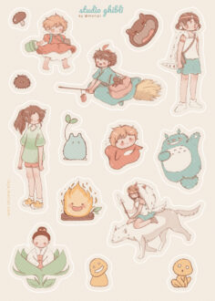 cartela • studio ghibli