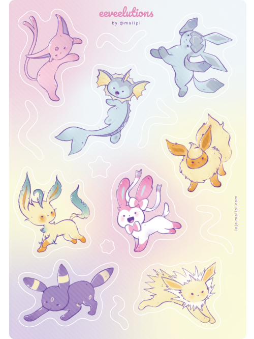 cartela • eeveelutions