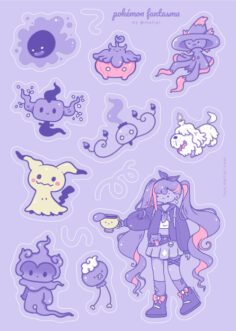 cartela • pokémon fantasma