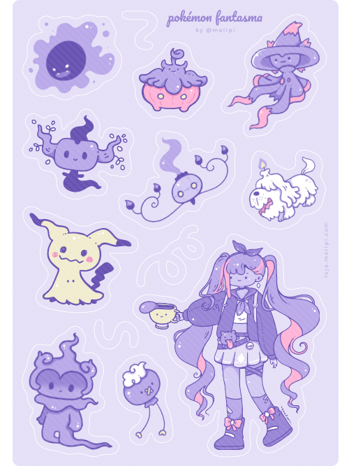 cartela • pokémon fantasma