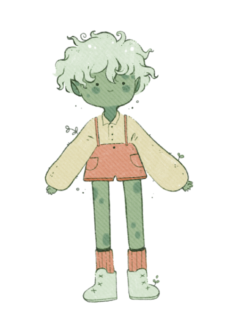 avulso • menino verde